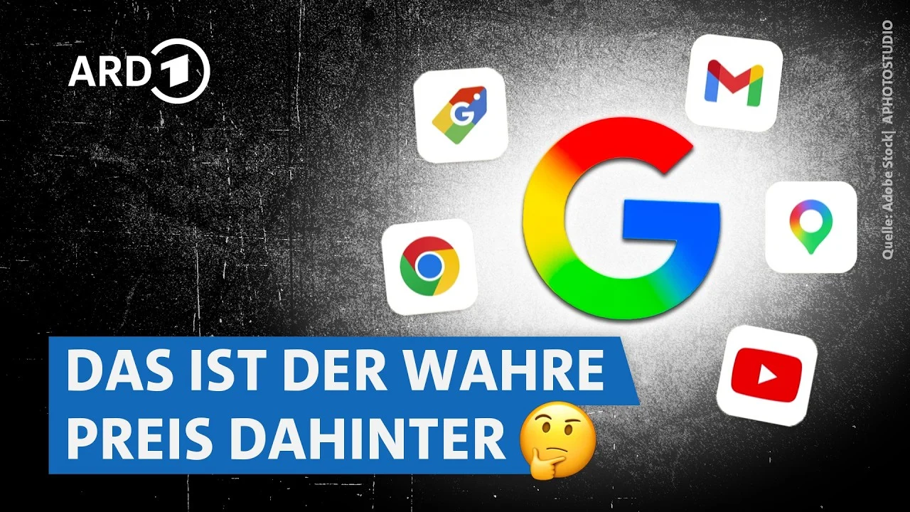 Thumbnail of the ARD documentary 'So abhängig sind wir von Google'